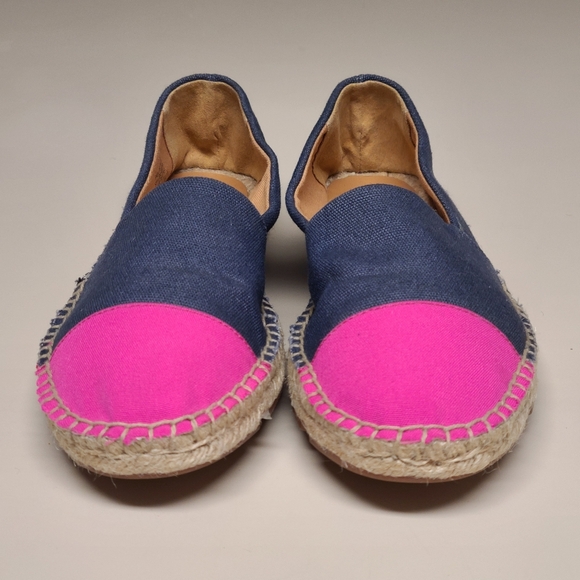J. Crew Canvas Espadrille loafers size 6 - Picture 2 of 10